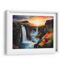 Sol de Medianoche en Islandia - Infiniity Art | Cuadro decorativo de Canvas Lab