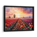 Campo de Tulipanes en Holanda II - Infiniity Art | Cuadro decorativo de Canvas Lab