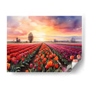Campo de Tulipanes en Holanda II - Infiniity Art | Cuadro decorativo de Canvas Lab