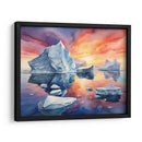 Atardecer en la Antártida - Infiniity Art | Cuadro decorativo de Canvas Lab