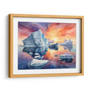 Atardecer en la Antártida - Infiniity Art | Cuadro decorativo de Canvas Lab