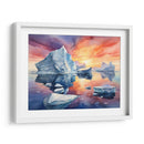 Atardecer en la Antártida - Infiniity Art | Cuadro decorativo de Canvas Lab