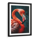 Belleza Animal - Flamenco - DeLaVegaGaming | Cuadro decorativo de Canvas Lab