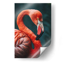 Belleza Animal - Flamenco - DeLaVegaGaming | Cuadro decorativo de Canvas Lab