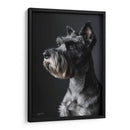 Belleza Animal - Schnauzer - DeLaVegaGaming | Cuadro decorativo de Canvas Lab