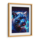 Puma geométrico  - Paltik Arte Digital | Cuadro decorativo de Canvas Lab