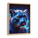 Puma geométrico  - Paltik Arte Digital | Cuadro decorativo de Canvas Lab
