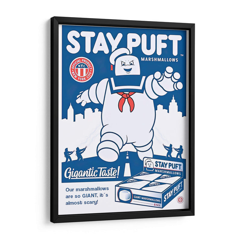 Marshmallow Ghostbusters - Paltik Arte Digital | Cuadro decorativo de Canvas Lab