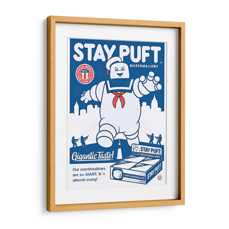 Marshmallow Ghostbusters - Paltik Arte Digital | Cuadro decorativo de Canvas Lab