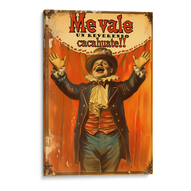 Letreros Mexicanos - Me vale - DeLaVegaGaming | Cuadro decorativo de Canvas Lab