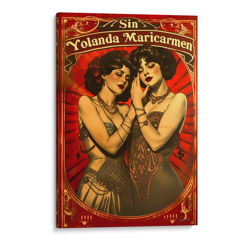 Letreros Mexicanos - Sin Yolanda - DeLaVegaGaming | Cuadro decorativo de Canvas Lab