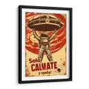Solo Cálmate y Vuela - DeLaVegaGaming | Cuadro decorativo de Canvas Lab