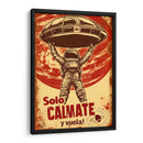 Solo Cálmate y Vuela - DeLaVegaGaming | Cuadro decorativo de Canvas Lab