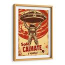 Solo Cálmate y Vuela - DeLaVegaGaming | Cuadro decorativo de Canvas Lab