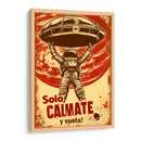 Solo Cálmate y Vuela - DeLaVegaGaming | Cuadro decorativo de Canvas Lab