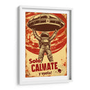Solo Cálmate y Vuela - DeLaVegaGaming | Cuadro decorativo de Canvas Lab