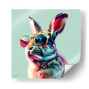 Animales Veraniegos - Conejo - DeLaVegaGaming | Cuadro decorativo de Canvas Lab