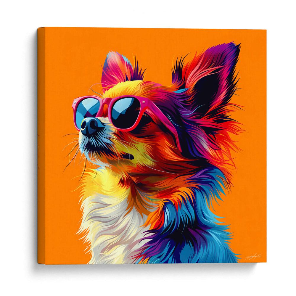 Animales Veraniegos - Chihuahua - DeLaVegaGaming | Cuadro decorativo de Canvas Lab