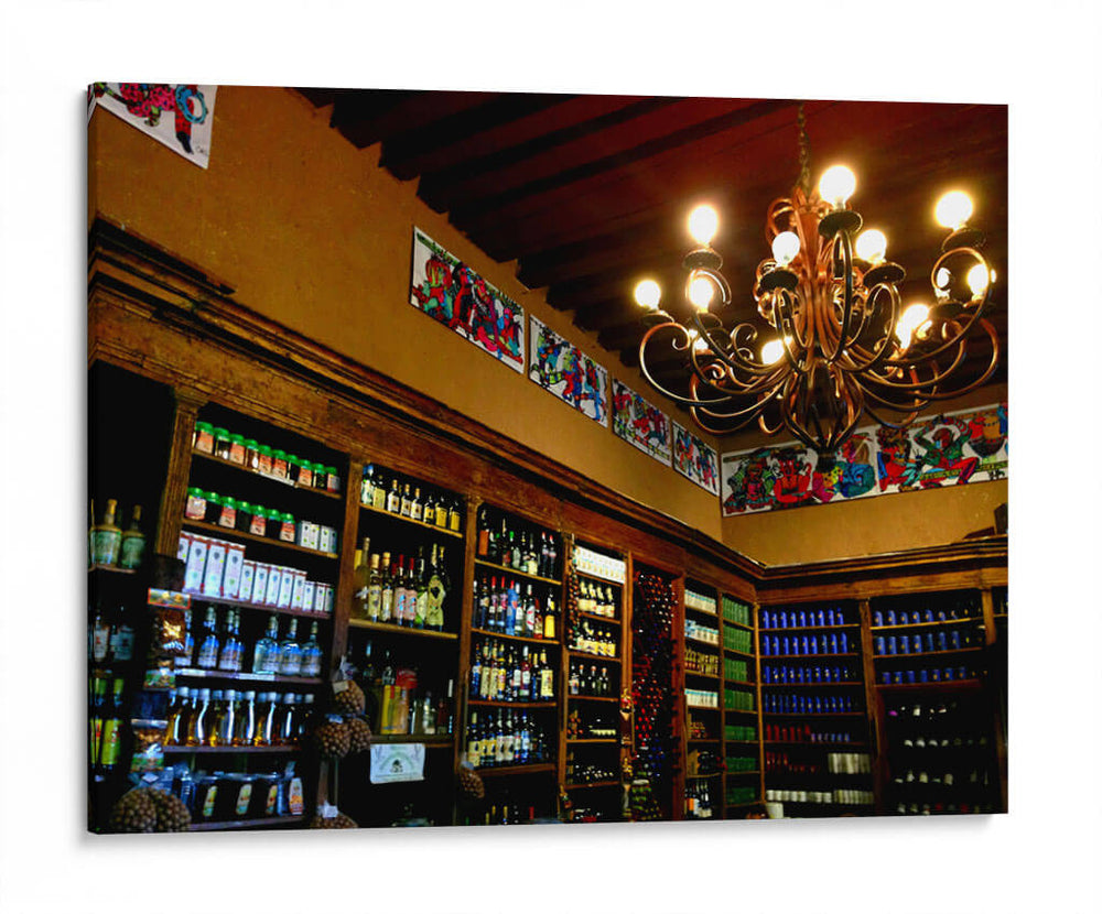 Botellas ordenadas - Anivpaz | Cuadro decorativo de Canvas Lab