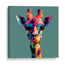 Animales Veraniegos - Jirafa - DeLaVegaGaming | Cuadro decorativo de Canvas Lab