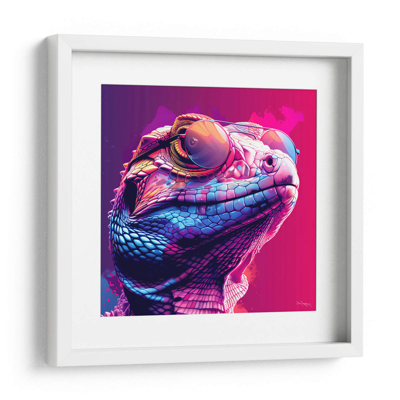 Animales Veraniegos -  Lagarto - DeLaVegaGaming | Cuadro decorativo de Canvas Lab