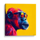 Animales Veraniegos - Mono - DeLaVegaGaming | Cuadro decorativo de Canvas Lab