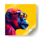Animales Veraniegos - Mono - DeLaVegaGaming | Cuadro decorativo de Canvas Lab