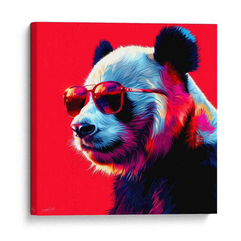 Animales Veraniegos - Panda - DeLaVegaGaming | Cuadro decorativo de Canvas Lab
