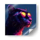 Animales Veraniegos - Pantera - DeLaVegaGaming | Cuadro decorativo de Canvas Lab