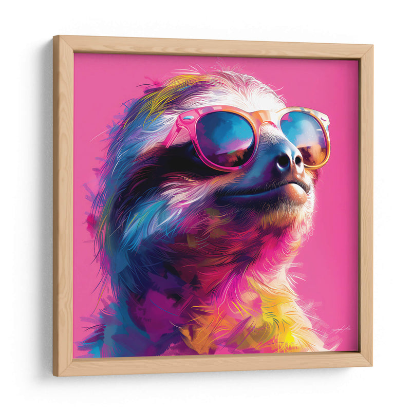 Animales Veraniegos - Perezoso  - DeLaVegaGaming | Cuadro decorativo de Canvas Lab