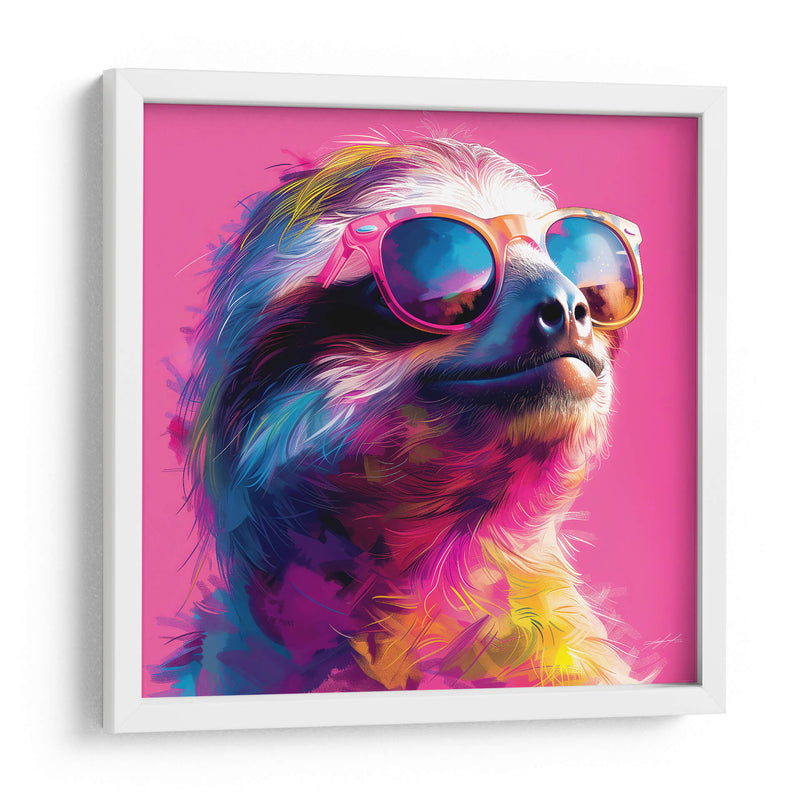 Animales Veraniegos - Perezoso  - DeLaVegaGaming | Cuadro decorativo de Canvas Lab