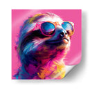 Animales Veraniegos - Perezoso  - DeLaVegaGaming | Cuadro decorativo de Canvas Lab