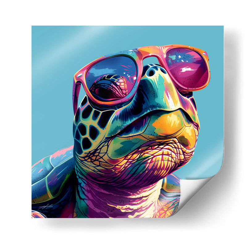 Animales Veraniegos - Tortuga - DeLaVegaGaming | Cuadro decorativo de Canvas Lab