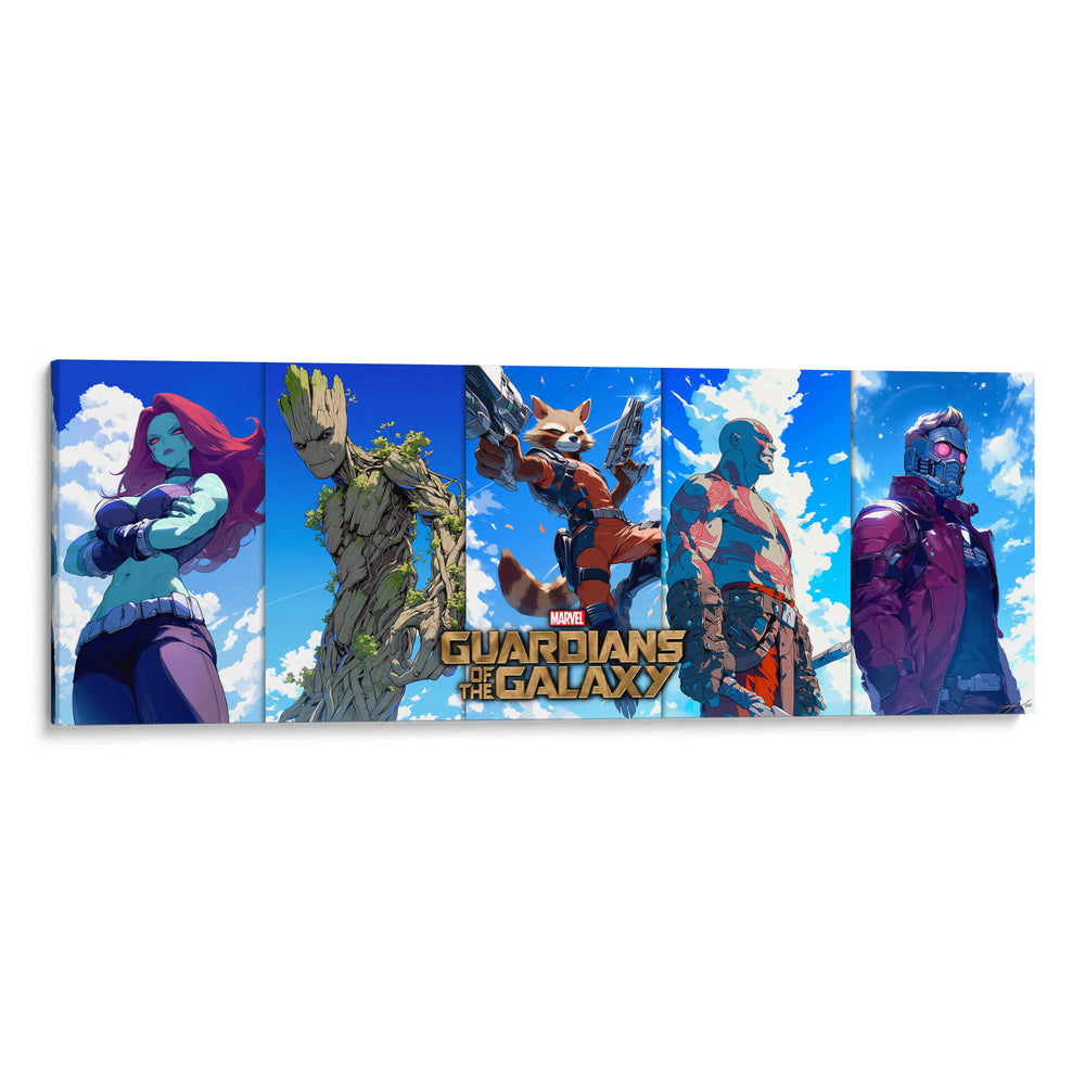 Guardianes de la Galaxia - DeLaVegaGaming | Cuadro decorativo de Canvas Lab