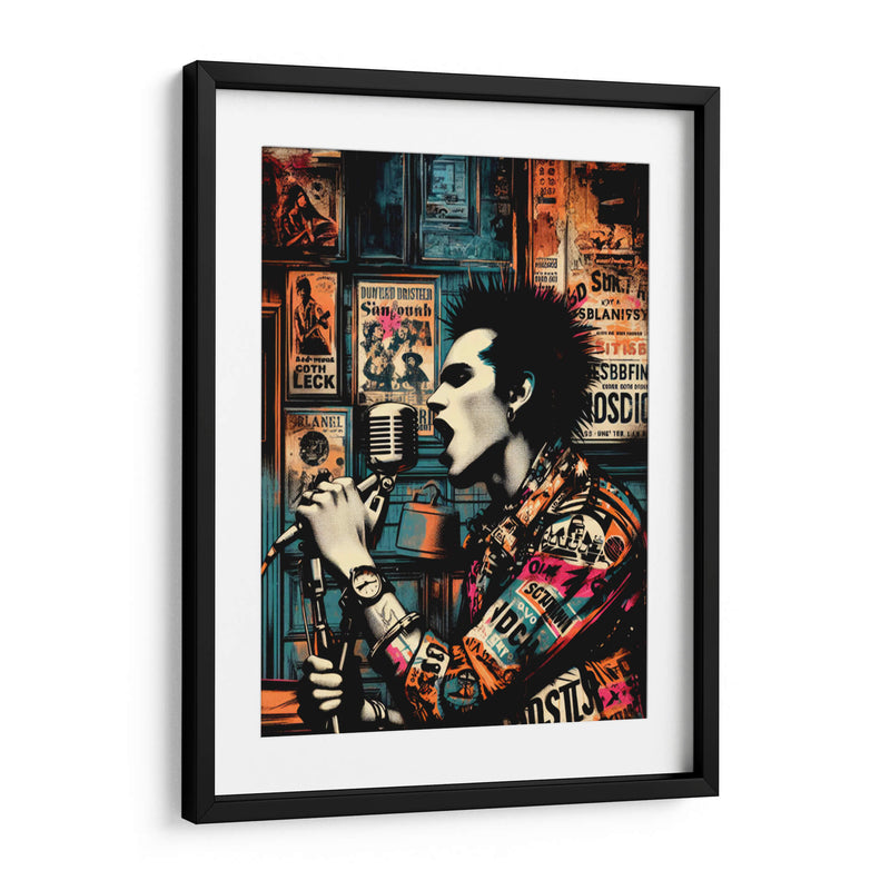 Punk Rock 80´s - Paltik Arte Digital | Cuadro decorativo de Canvas Lab