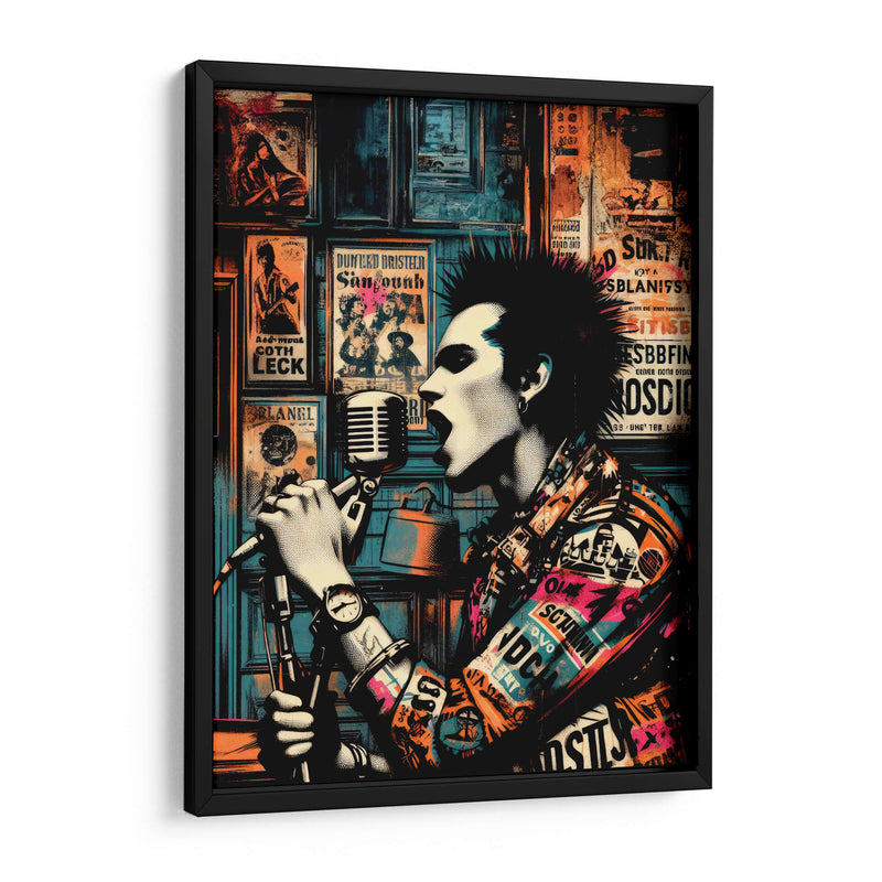 Punk Rock 80´s - Paltik Arte Digital | Cuadro decorativo de Canvas Lab