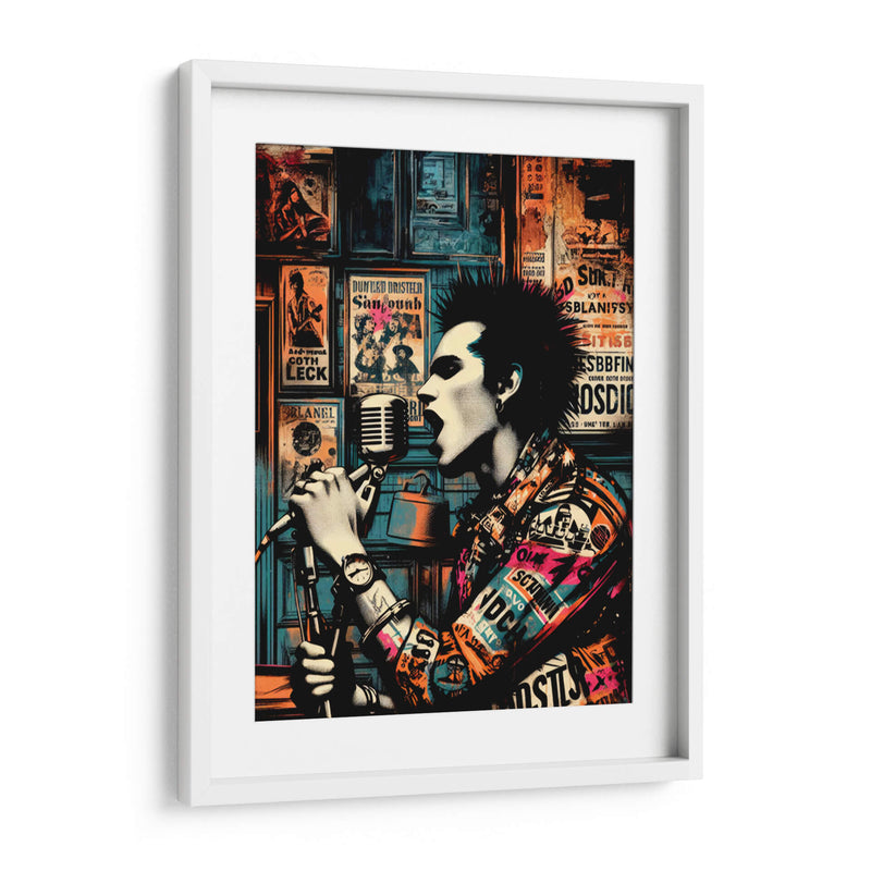 Punk Rock 80´s - Paltik Arte Digital | Cuadro decorativo de Canvas Lab