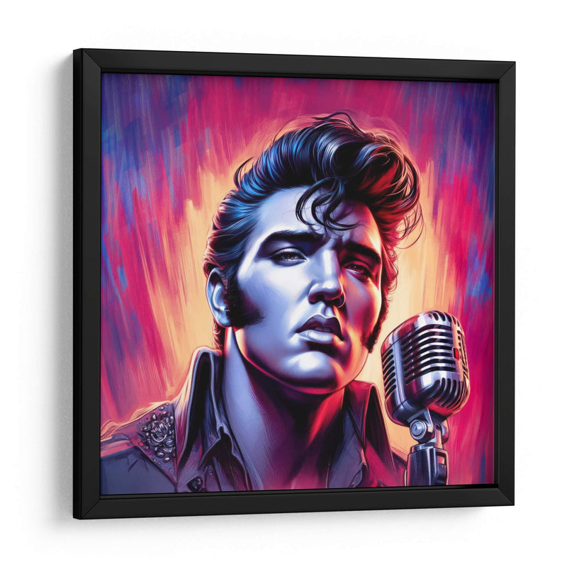 El Rey Elvis - Paltik Arte Digital | Cuadro decorativo de Canvas Lab