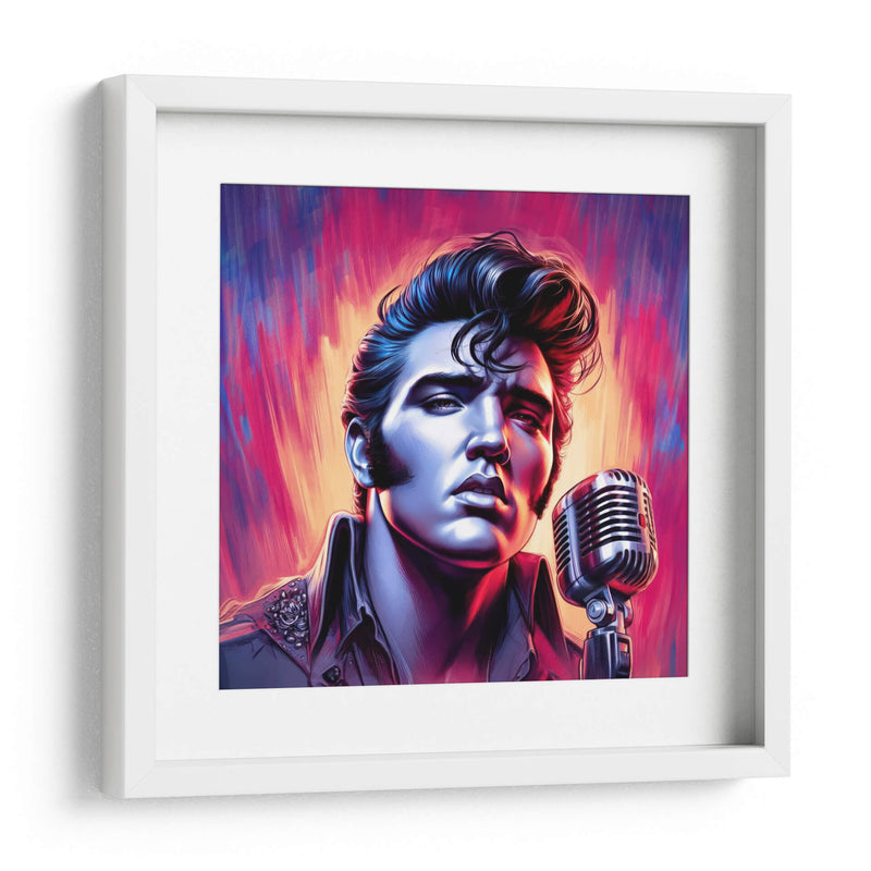 El Rey Elvis - Paltik Arte Digital | Cuadro decorativo de Canvas Lab