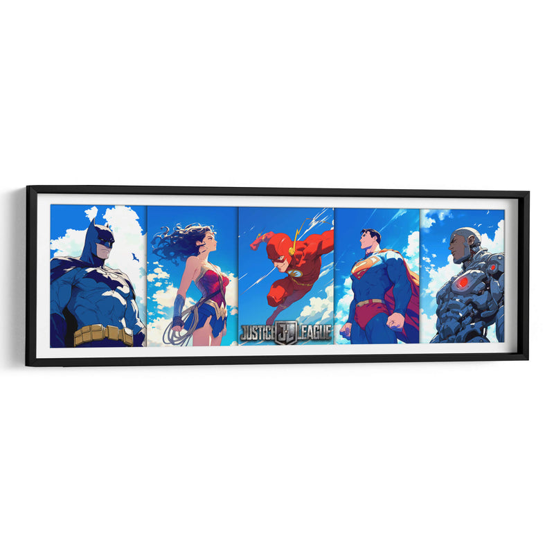 Liga de la Justicia - DeLaVegaGaming | Cuadro decorativo de Canvas Lab