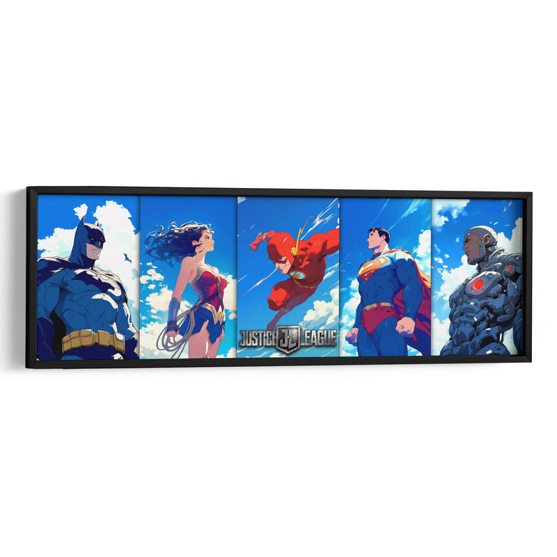 Liga de la Justicia - DeLaVegaGaming | Cuadro decorativo de Canvas Lab