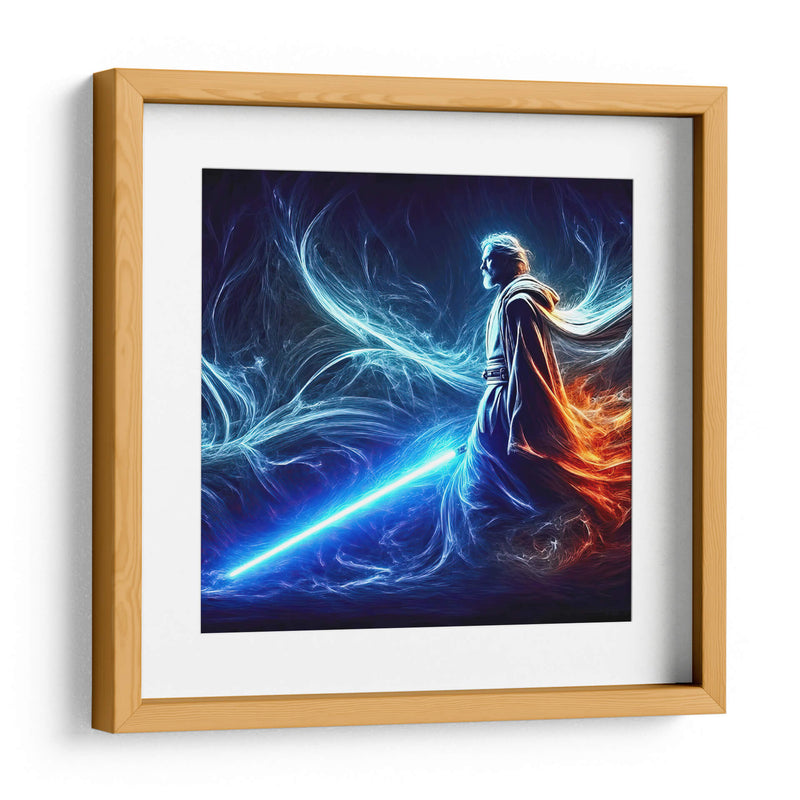 Maestro Kenobi - Paltik Arte Digital | Cuadro decorativo de Canvas Lab