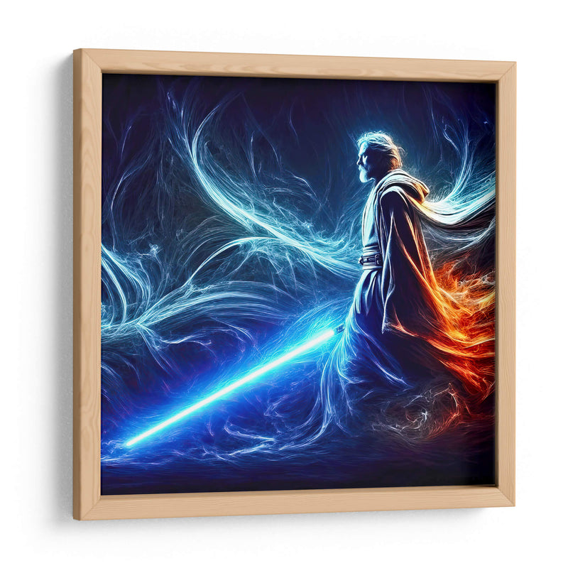 Maestro Kenobi - Paltik Arte Digital | Cuadro decorativo de Canvas Lab