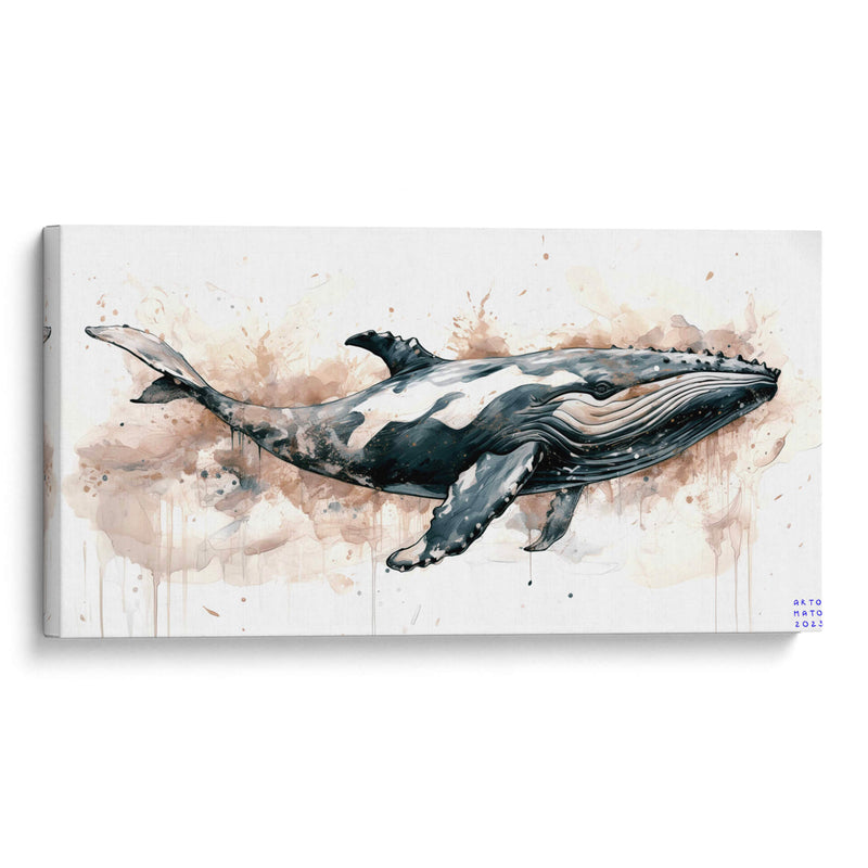 Ballena - Artomato | Cuadro decorativo de Canvas Lab