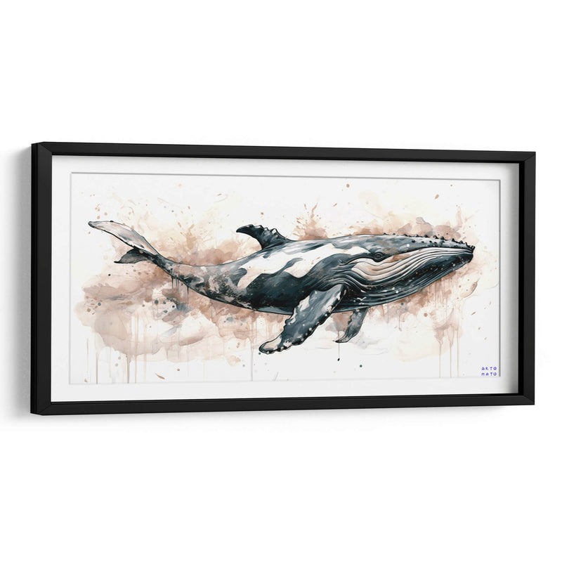 Ballena - Artomato | Cuadro decorativo de Canvas Lab