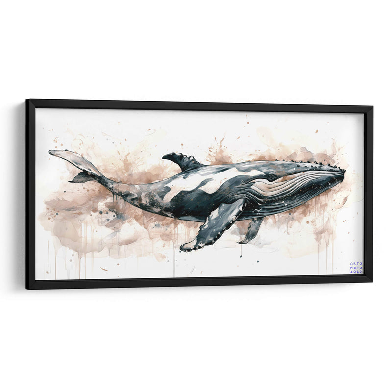 Ballena - Artomato | Cuadro decorativo de Canvas Lab