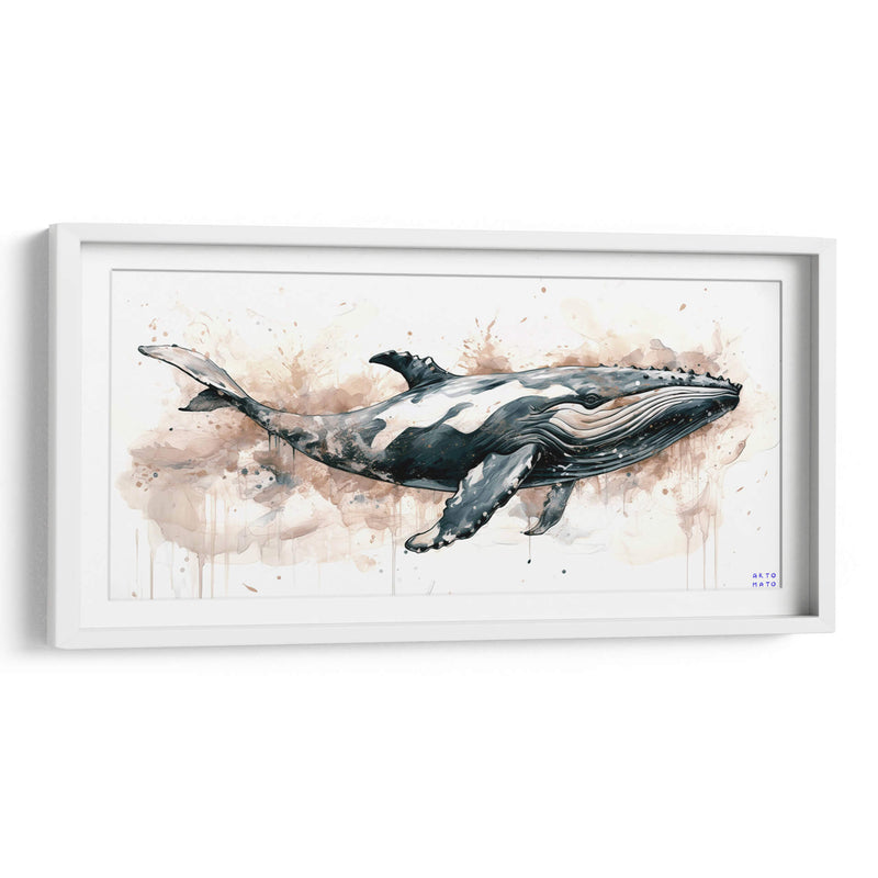 Ballena - Artomato | Cuadro decorativo de Canvas Lab