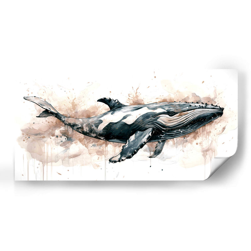 Ballena - Artomato | Cuadro decorativo de Canvas Lab