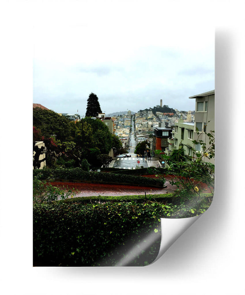 Lombard San Francisco - Anivpaz | Cuadro decorativo de Canvas Lab
