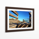 Madera, azul _ sombras - Anivpaz | Cuadro decorativo de Canvas Lab